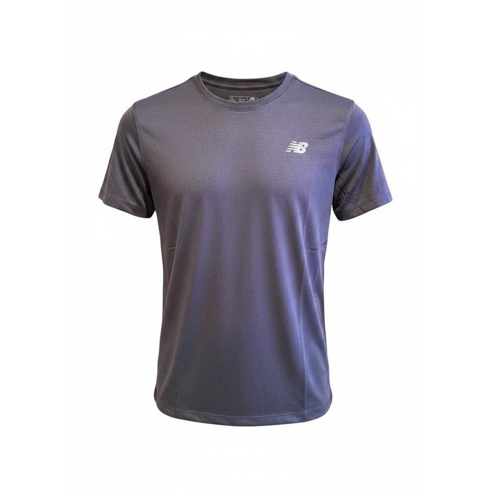 New Balance Woman's S/S Tech Tee Gray Soccer Shirt Large